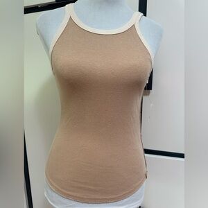 NWT We The Free Tan Ribbed Women's Tank Top Free People